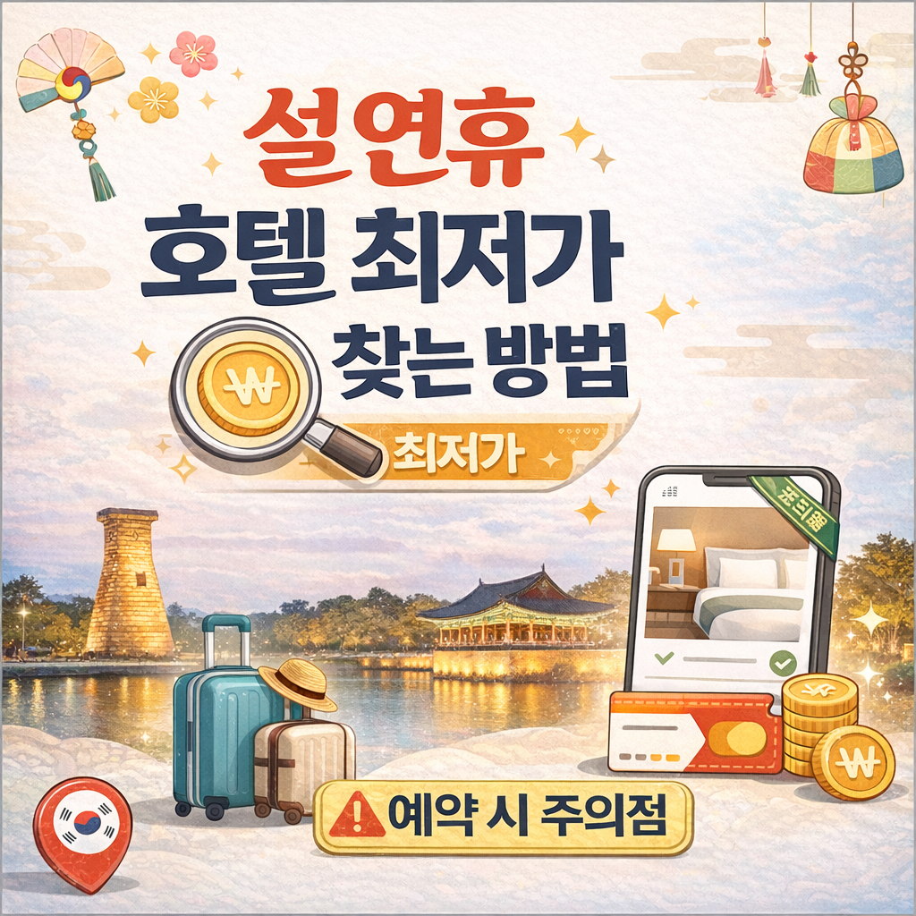 설연휴 호텔 예약 할인코드, 할인카드 확인하러 가기