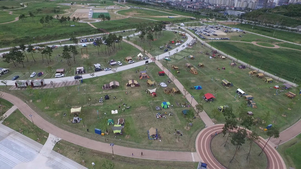 경남 황산공원 캠핑장 소개