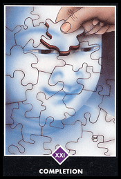 오쇼젠 카드해석 메이저 21번, 마스터 사진