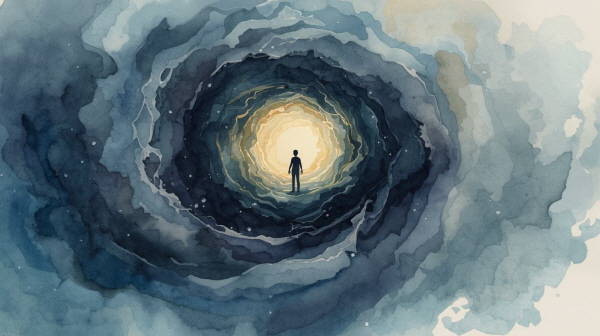 감정이 깊을수록 INFP는 ‘이렇게 느낀 이상, 뭔가를 해야 해’라는 내면의 압박을 받습니다에 관한 그림