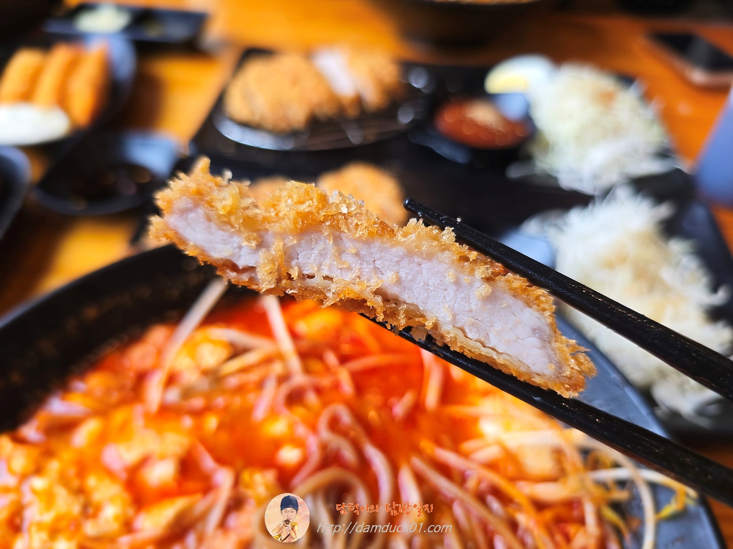 짬뽕순두부소바정식(짬뽕순두부소바+돈가스single)