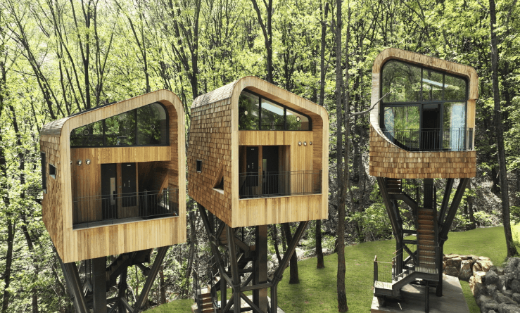  수락 휴 트리하우스 