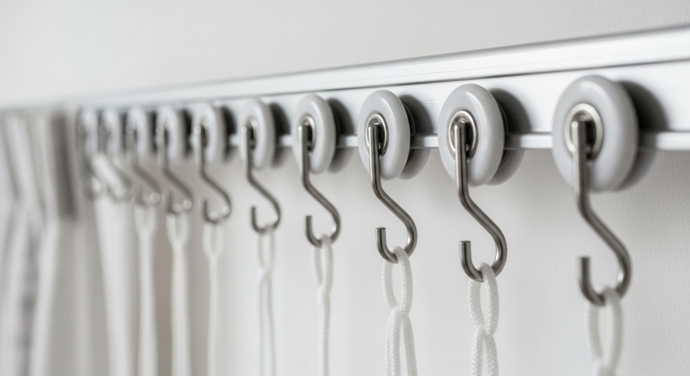 커튼 레일 롤러