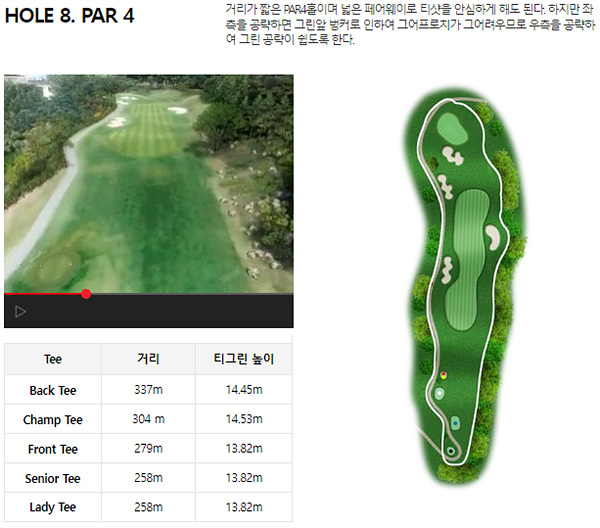 하이원CC_17번홀