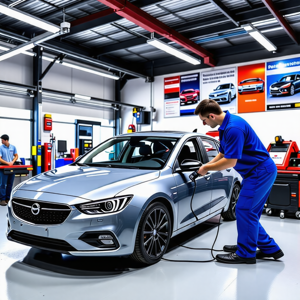 자동차 정기검사 사진