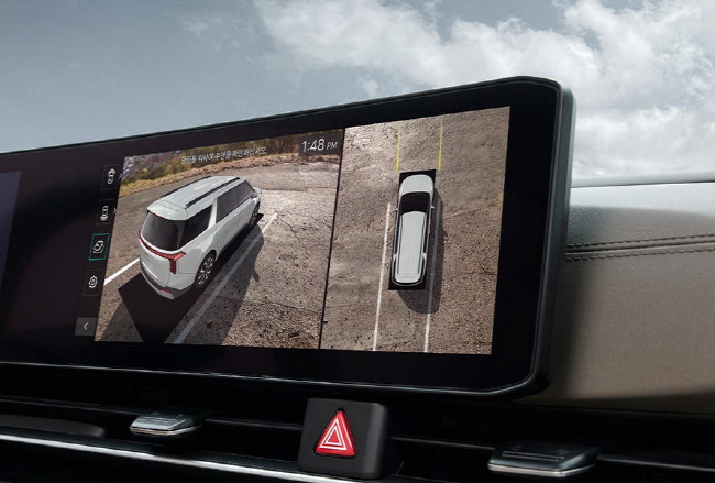 카니발 하이브리드 실내디자인