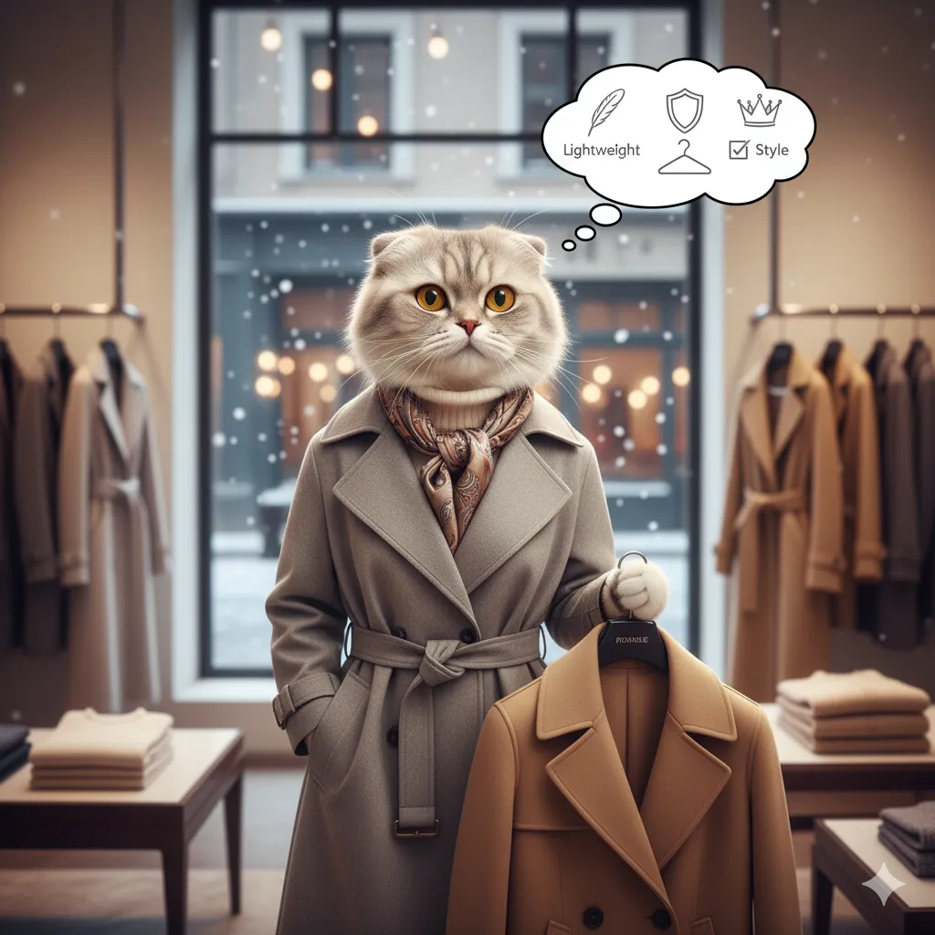 코트가 무거워서 손이 안 간다면 가볍고 품격 있는 명품 코트 추천