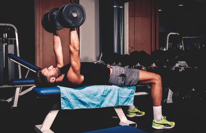 덤벨프레스 이미지