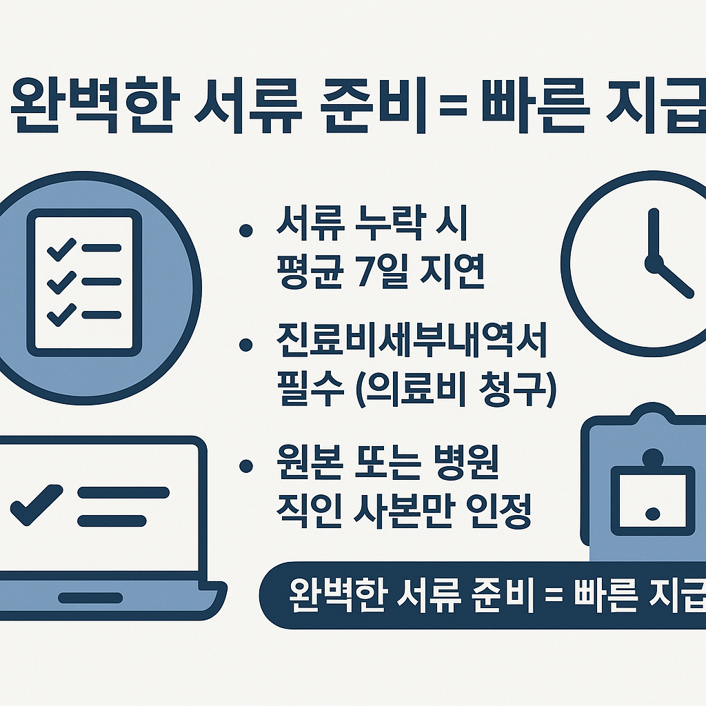 빠른 처리 받는 핵심 팁