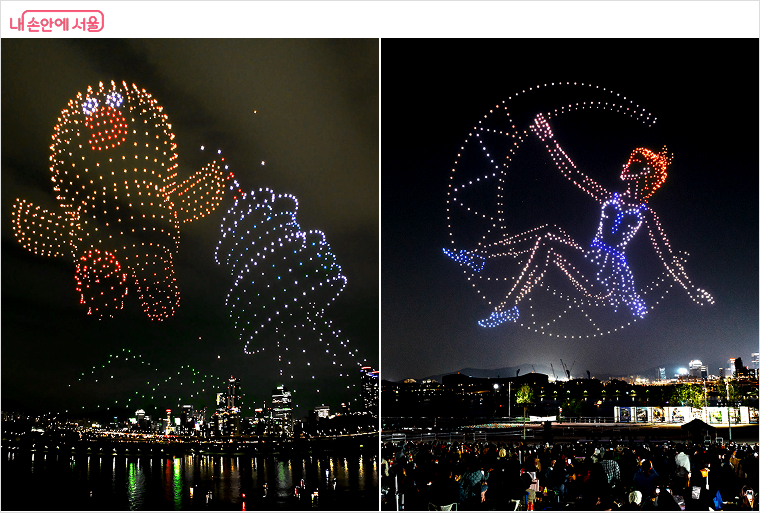 2025 한강 드론 라이트 쇼, 뚝섬한강공원서 무료 공연!