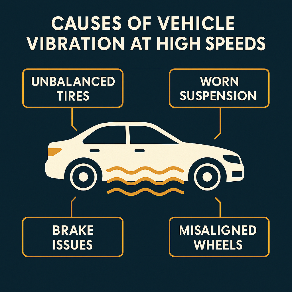 고속 주행 시 차체 떨림 원인: 타이어 밸런스부터 섀시 문제까지