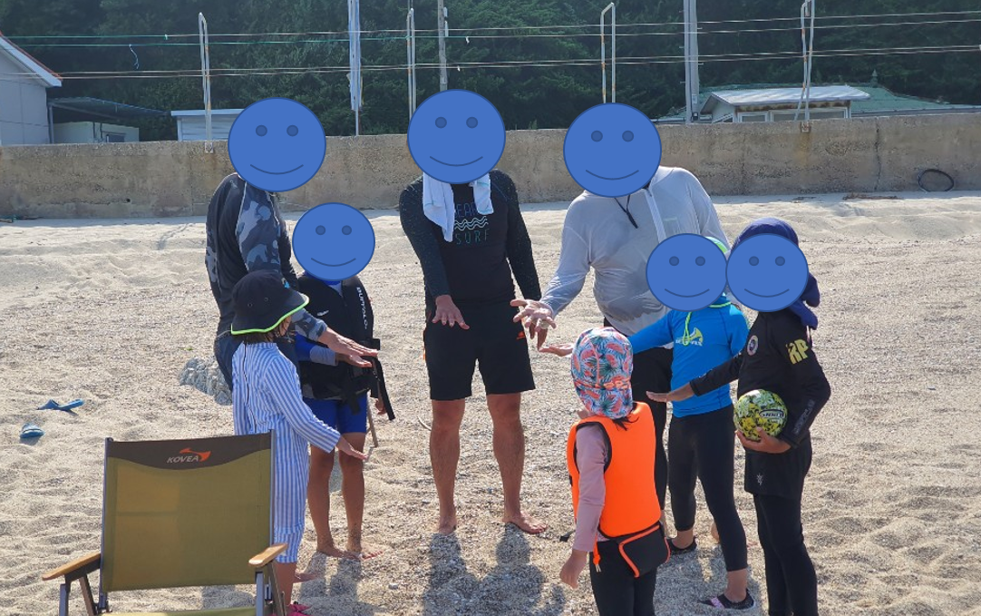 울진 바다 모래