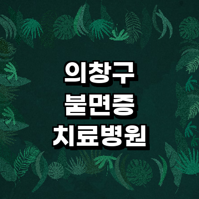 창원 의창구 불면증