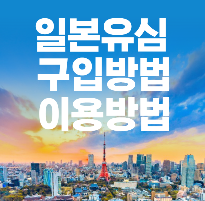 일본유심구입방법&#44;이용방법