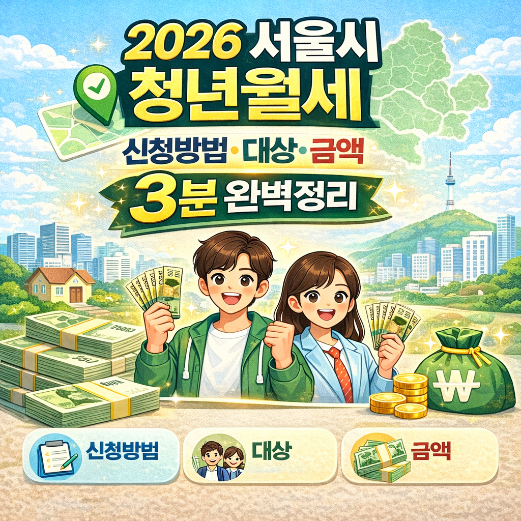2026 서울시 청년월세 신청하러 가기