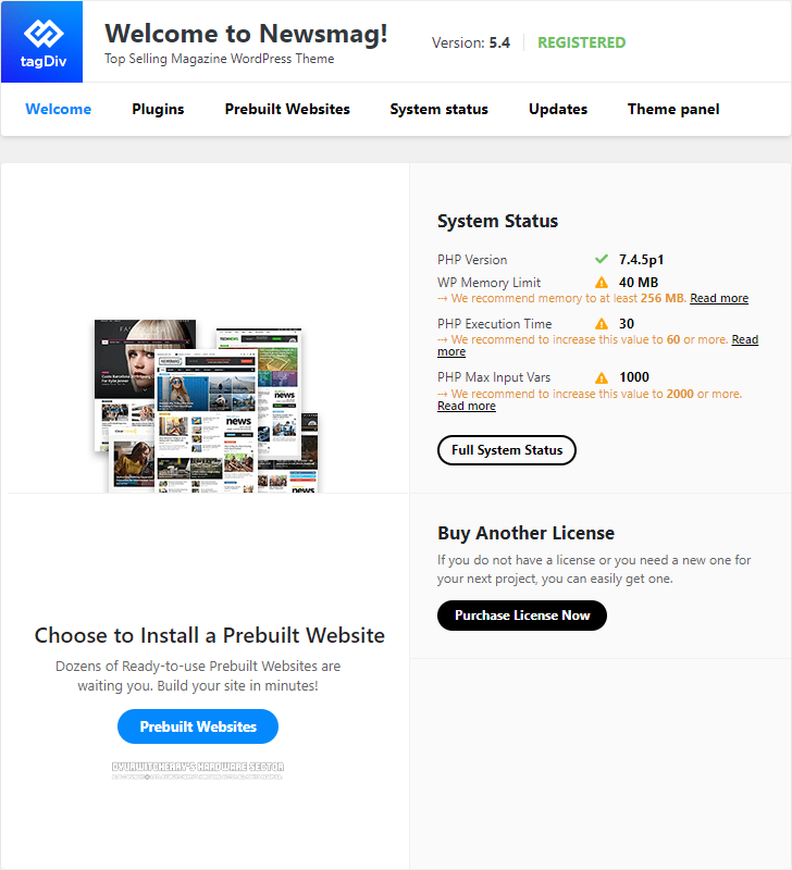 How to check the WordPress System Information