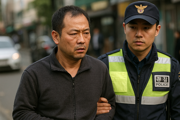 홍제동 40대 흉기 사건, 공공장소 흉기소지죄