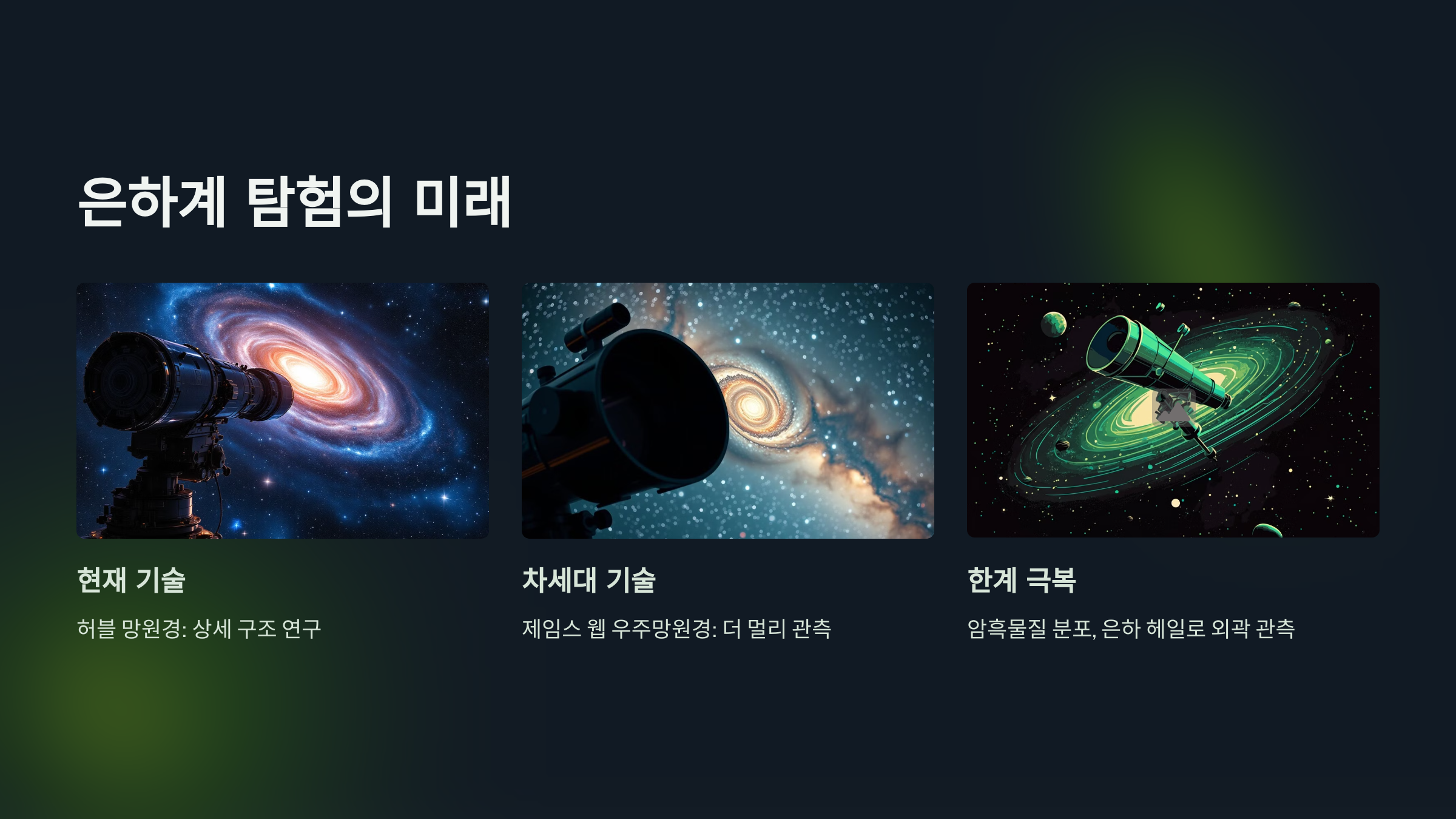 alt=은하계의 탐험의 미래