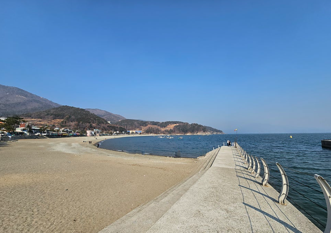 여수 만성리 해수욕장