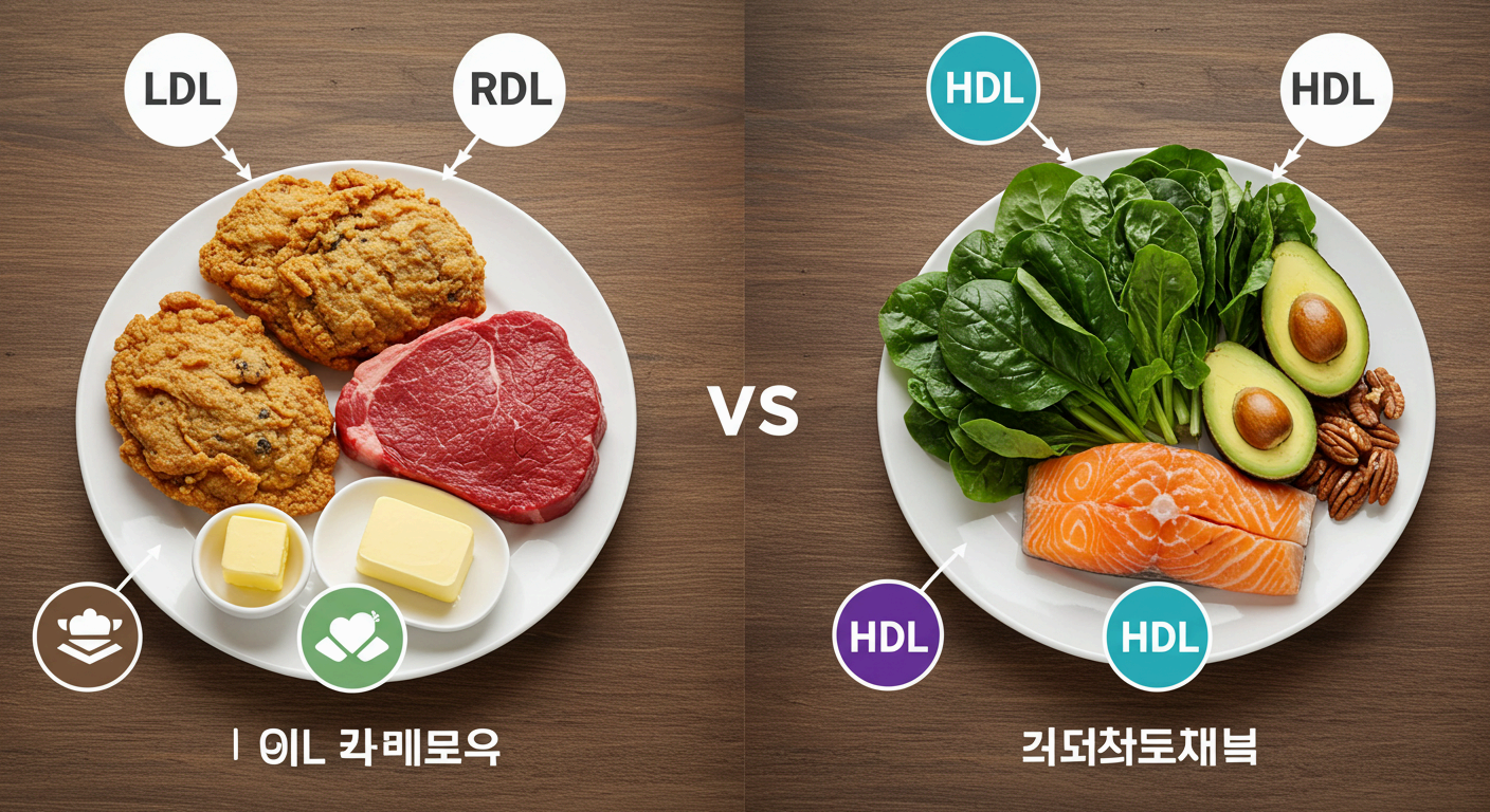 ldl 콜레스테롤 이란&amp;#44; 정상수치 (+ ldl콜레스테롤 낮추는 방법)