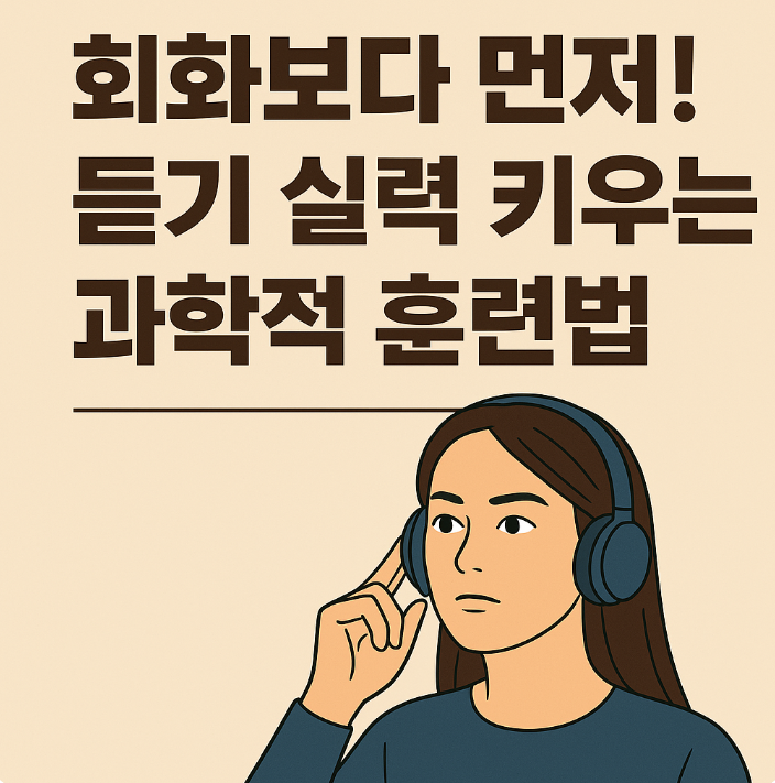 회화보다 듣기