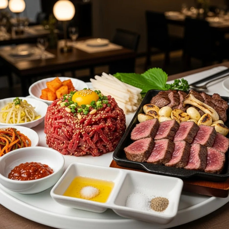 미식의 신세계! 말고기 육회와 특수부위 구이