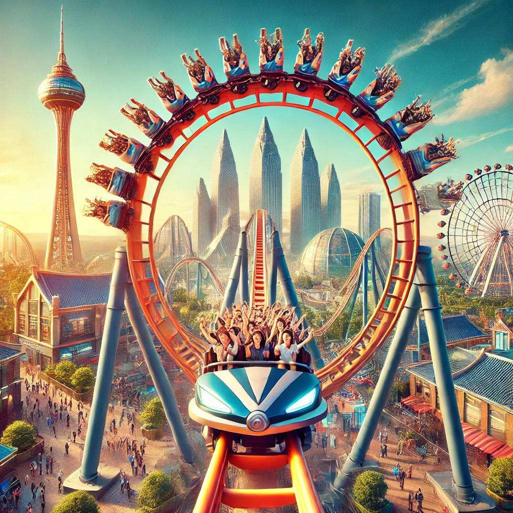 롯데월드 인기 놀이기구