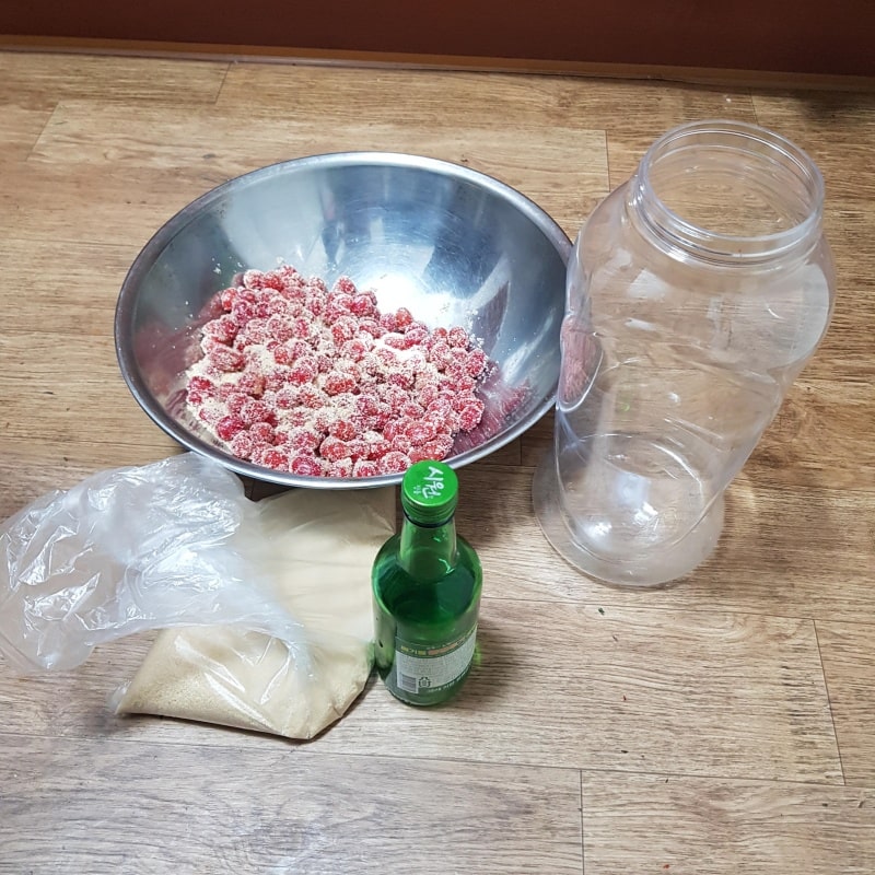 매실청 만드는 법-재료준비