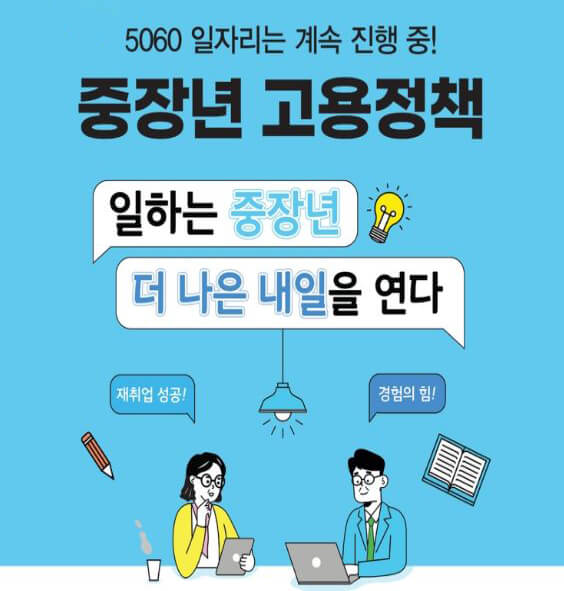 중장년들을 위한 고용 정책