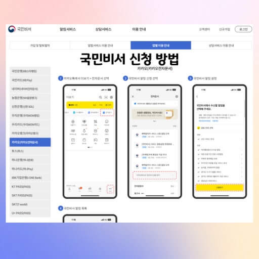 2025 소비쿠폰신청, 국민비서 알림설정만 해도 남들보다 빠르게 받는다!