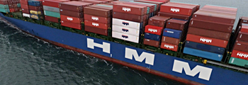 hmm 컨테이너선