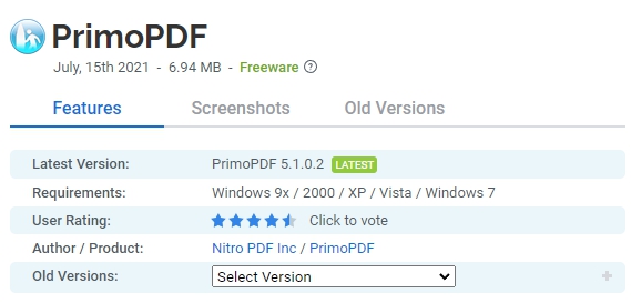 PrimoPDF