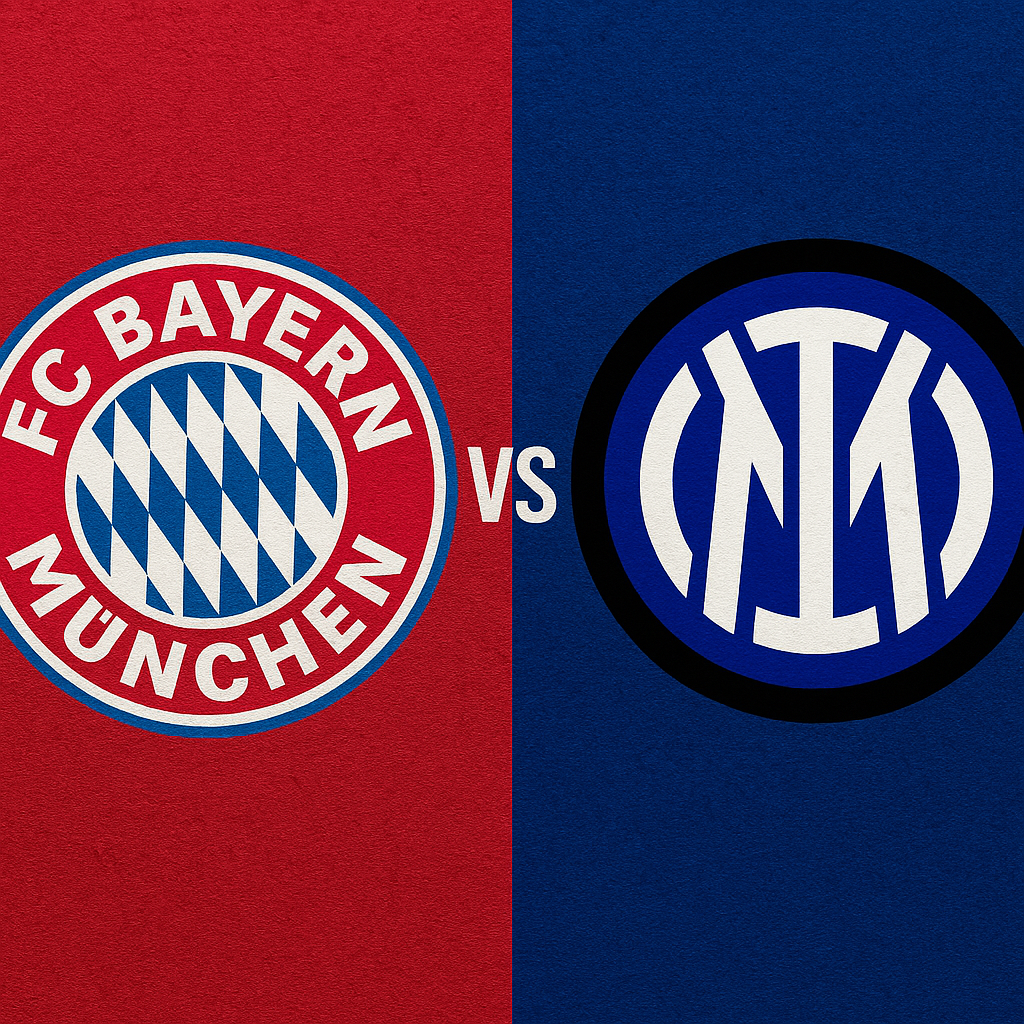 바이에른 vs 인테르 팀로고 이미지