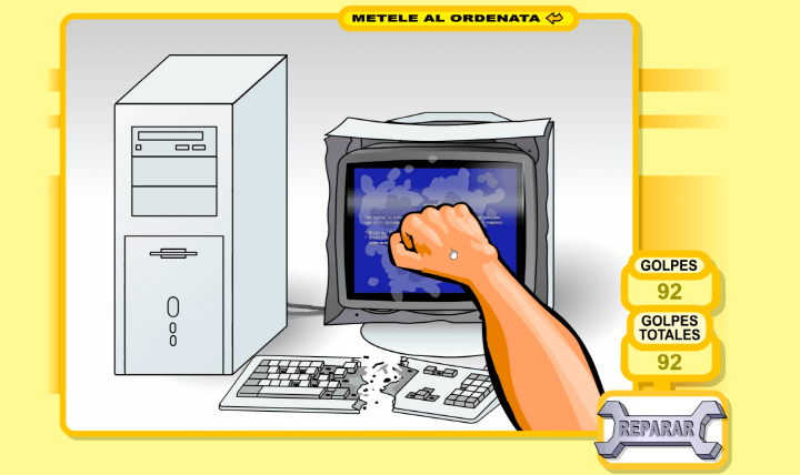 주먹을-휘둘러-모니터를-부수는-장면