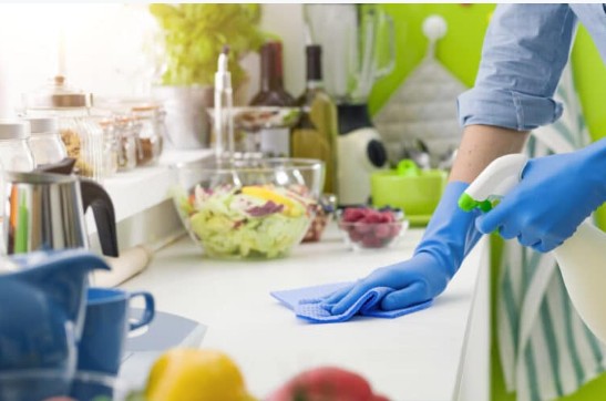 깨끗한 주방은 가족건강을 지킵니다.