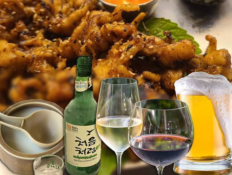매운 닭발과 어울리는 술의 종류와 특징