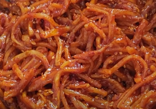 진미채볶음 황금레시피