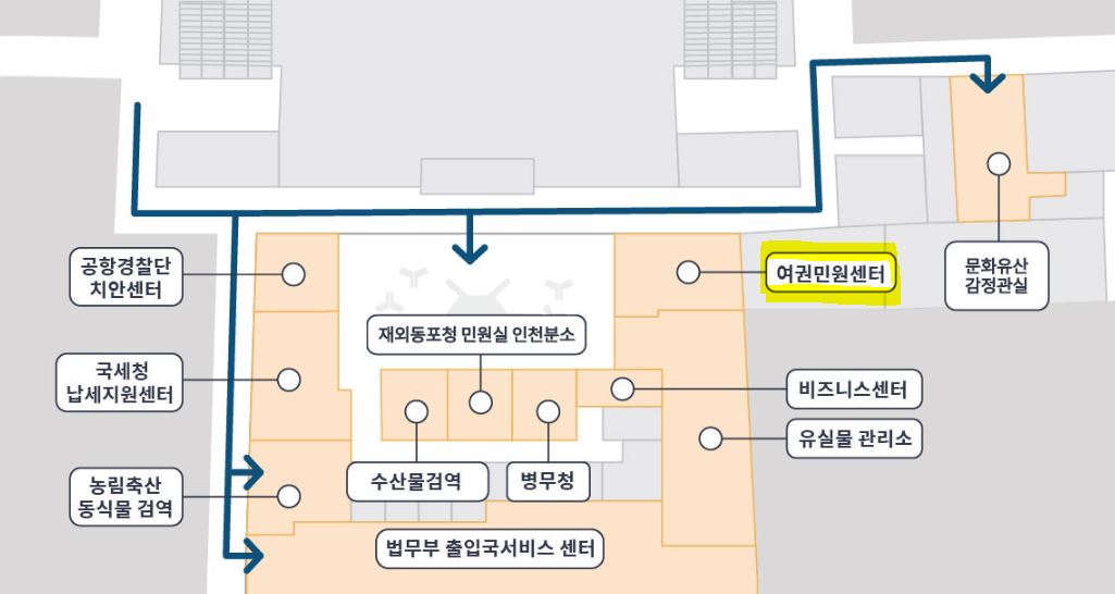 제2터미널 여권민원센터