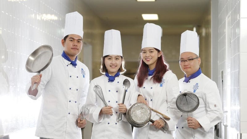 호주 제빵학교 학생들