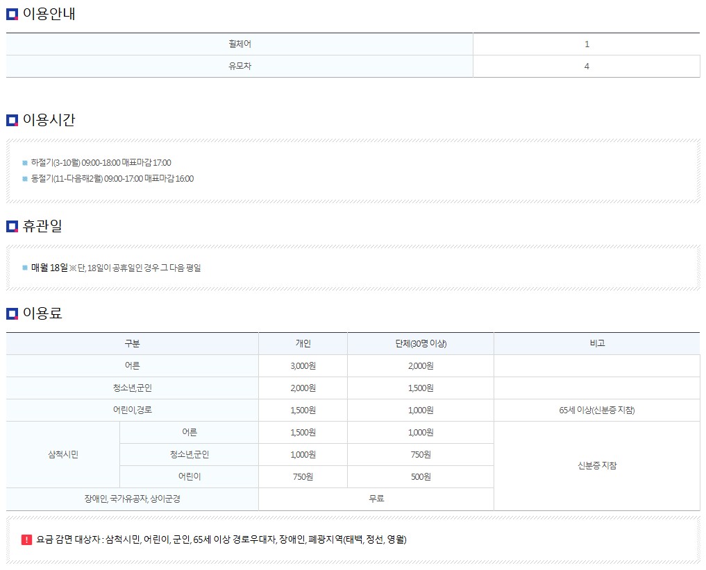삼척 가볼만한곳 베스트10