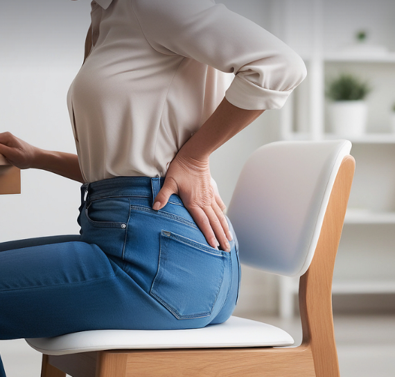 엉치통증 발생 메커니즘 (골반기울기, 근막통증, 좌골신경)