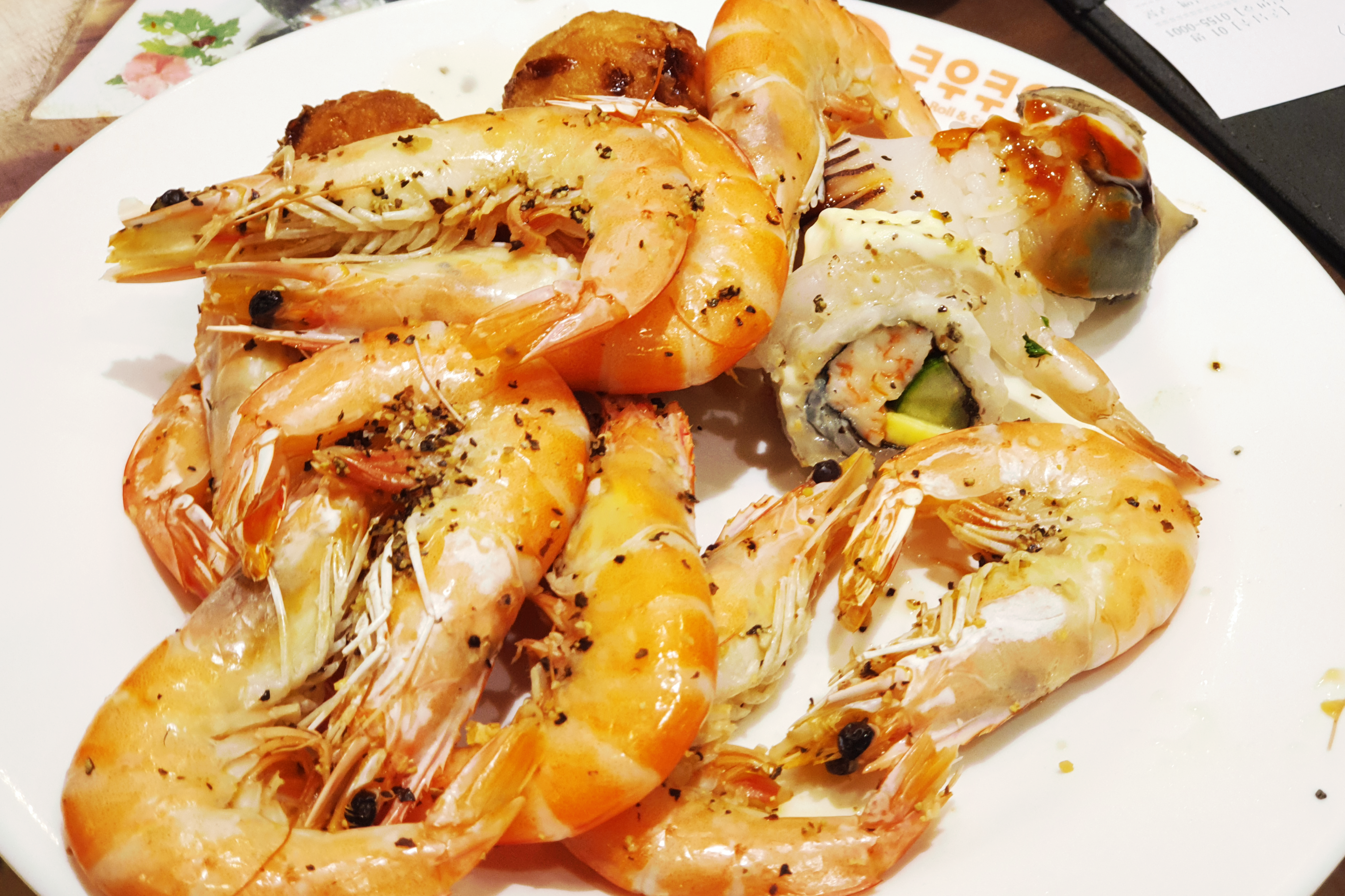 새우구이-한접시