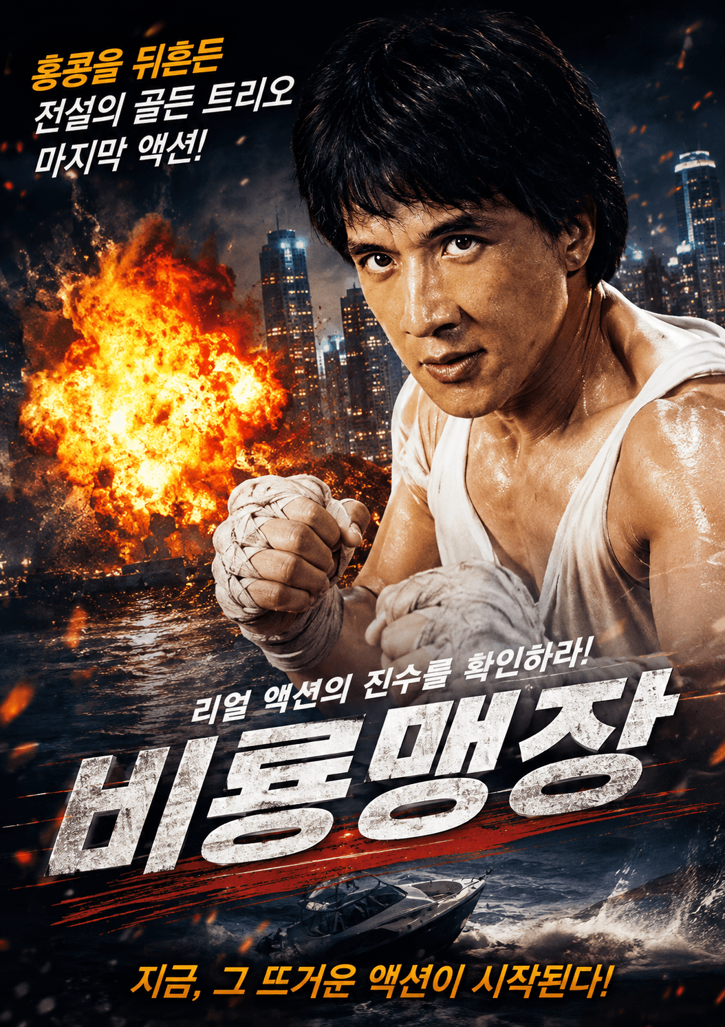 리얼 격투영화 비룡맹장의 성룡