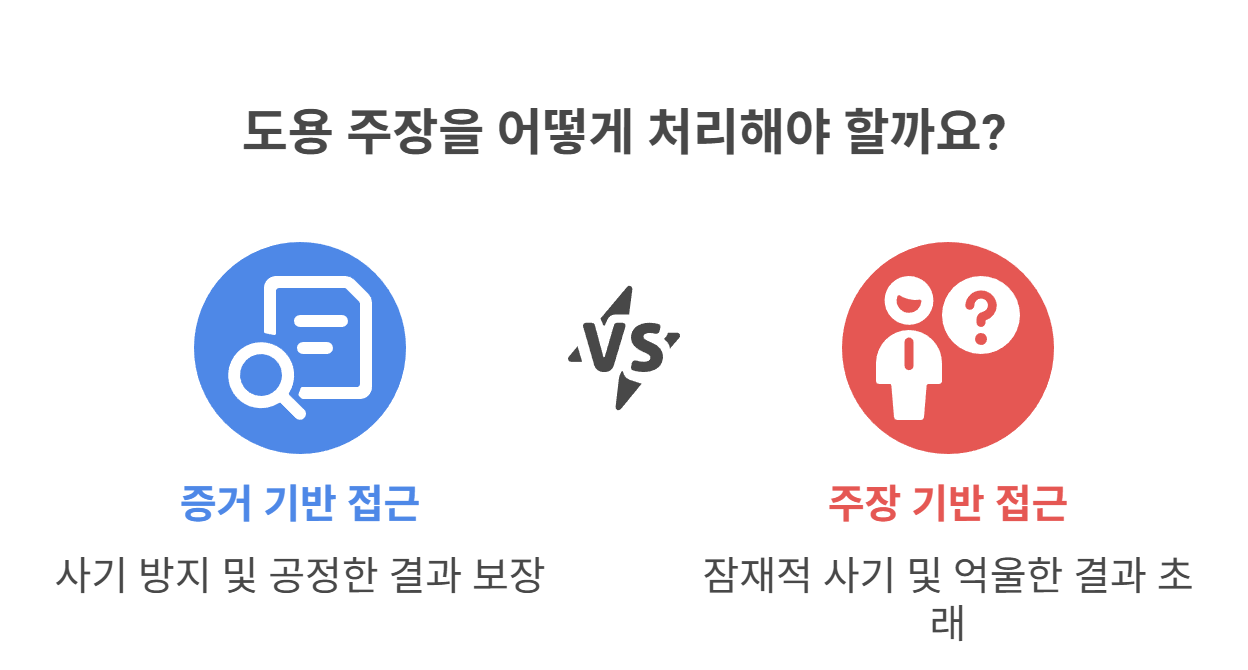 왜 증거 없는 ‘도용’ 주장은 위험할까?