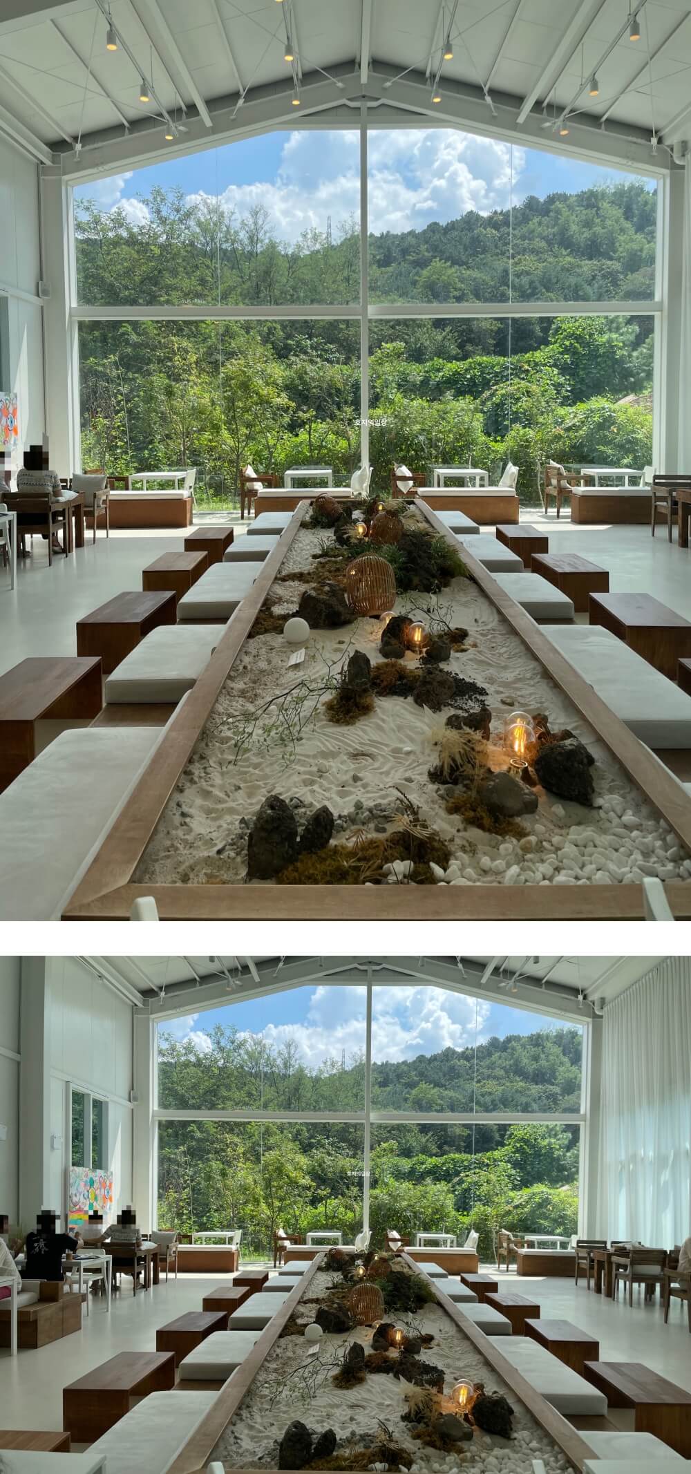 용인 신상 디저트 카페 기로띠 - 매장 1층 좌석 공간