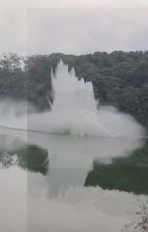 포천 헬기 추락 사고 영상