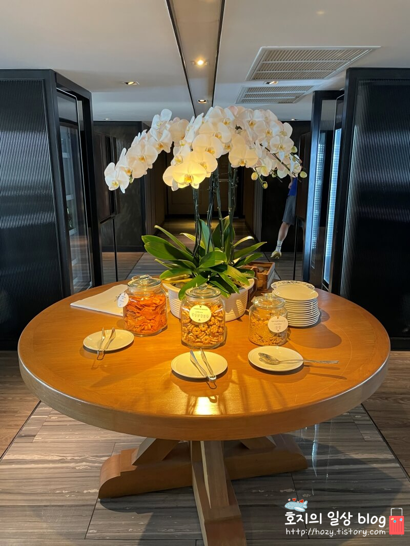 방콕 메리어트 마르퀴스 퀸즈파크 클럽라운지 애프터눈티 메뉴