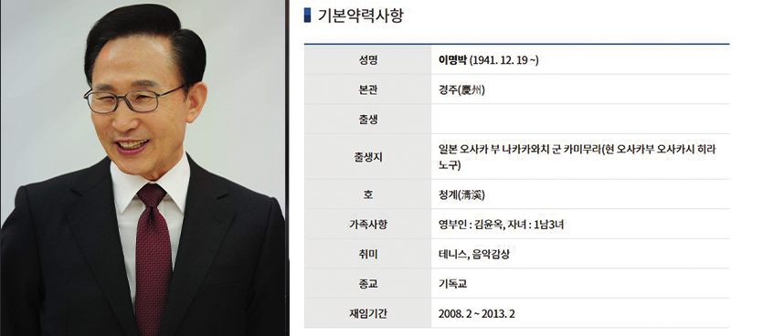 대한민국 대통령 이명박