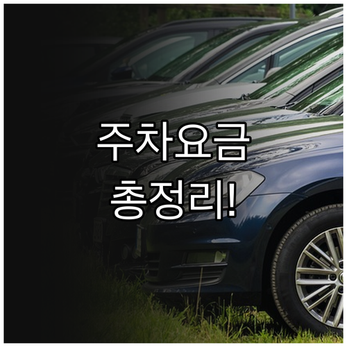 2025 남양주시 공영주차장 요금 감..