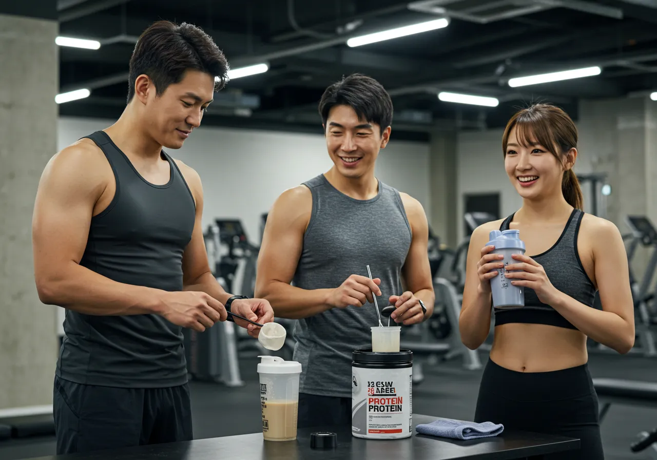 헬스보충제, 근육보충